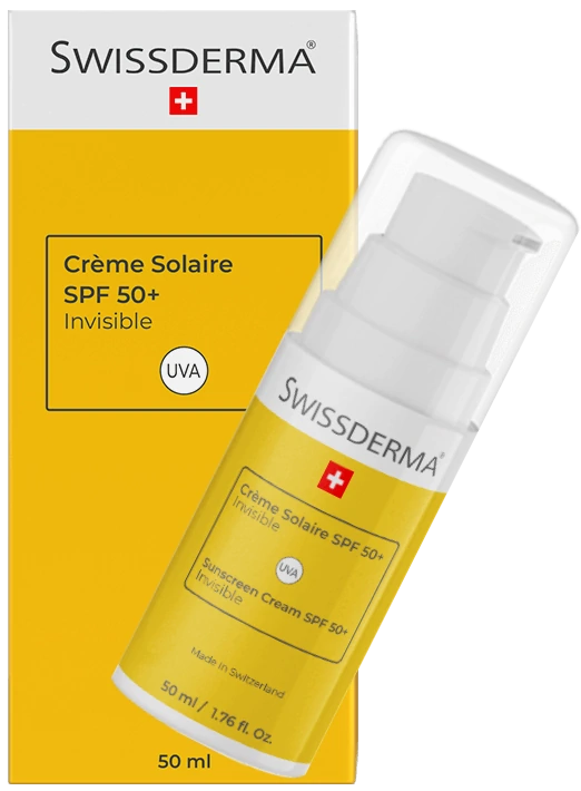 swissderma Ecran solaire invisible maroc BOITE