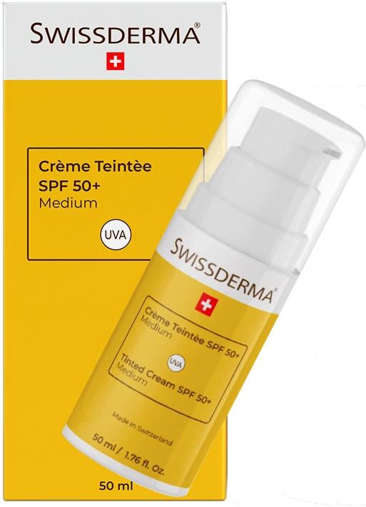 swissderma Ecran solaire teinte medium maroc BOIT